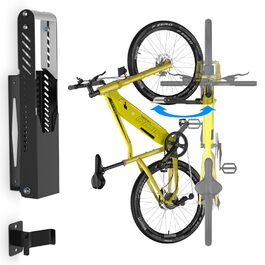 Настінна підставка для велосипеда IMAYCC - міцна, до 40 кг, для гаража, біла