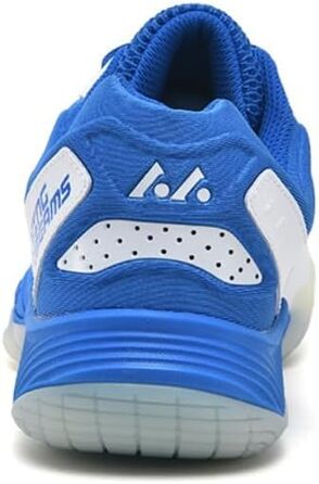 Кросівки для гандболу чоловічі та жіночі, дихаючі, антиковзкі, для занять та змагань, біло-золоті (біло-сині, 37 EU)