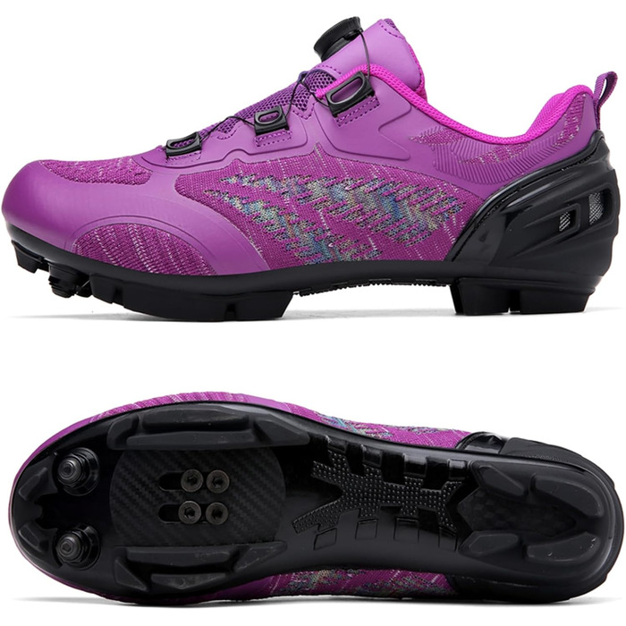 NGARY Велосипедні шкарпетки MTB, спортивні шкарпетки для гірського велосипеда, дихаючі, сумісні з SP 2, для активного відпочинку (38 EU, F)