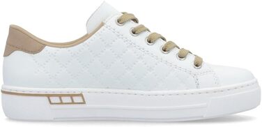 Кросівки жіночі Rieker L88W2 білі, низькі, 39 EU - зручне взуття для міста