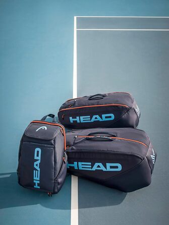 Рюкзак HEAD Pro 28L для міста та подорожей – міцний, зручний, чорний