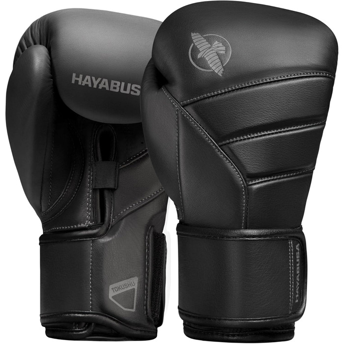 Боксерські рукавички Hayabusa T3 Kanpeki, 12 Oz, чорні