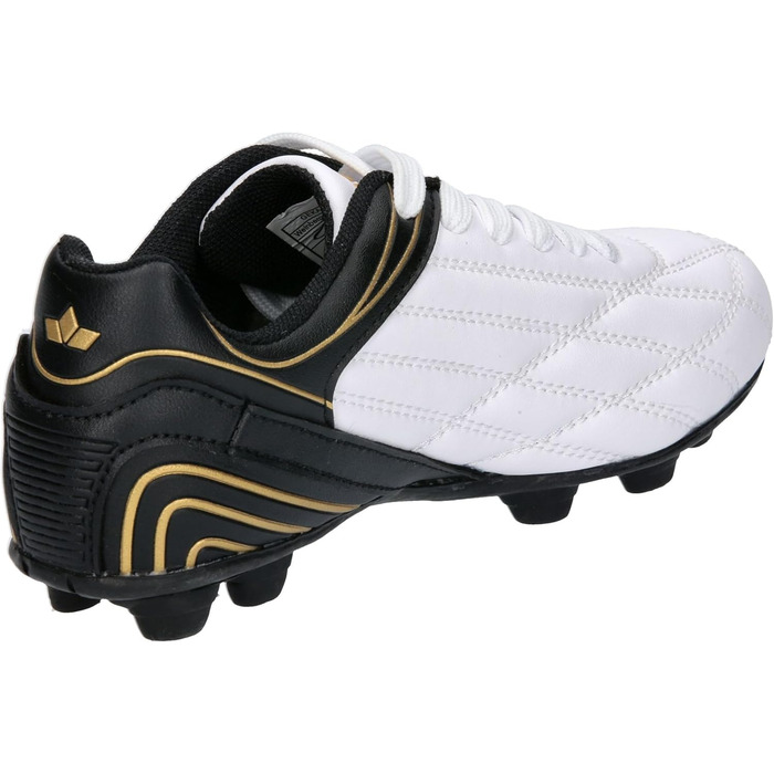 Дитячі футбольні бутси Lico Soccer Champ, 37 EU, білий, чорний, золотий