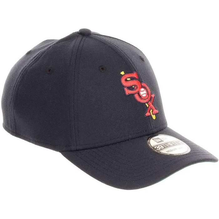Кепка бейсболка New Era MLB 39Thirty Chicago White Sox блакитна, унісекс (L-XL)