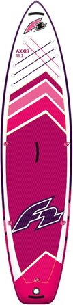 Надувне SUP дошка Campsup F2 AXXIS Combo для початківців та досвідчених, 11'6' та 11'2' (рожевий/блакитний) з аксесуарами