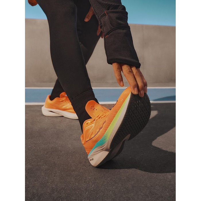 Чоловічі бігові кросівки XTEP One-Piece, літні, сітчасті, дихаючі, з амортизацією, для бігу та спорту (44 EU, флуоресцентний помаранчевий)