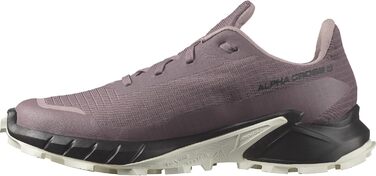 Кросівки для трейлраннінгу Salomon Alphacross 5 Gore-Tex, жіночі, чорно-білі, розмір 40 EU, надійне зчеплення, захист від вологи