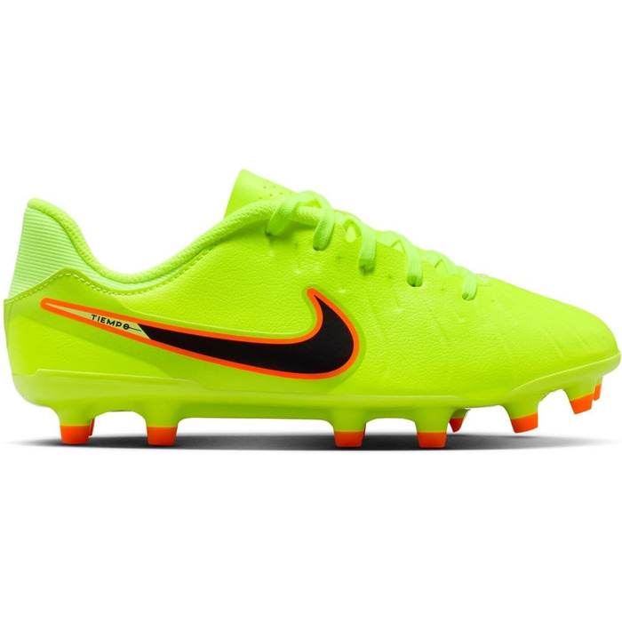 Кросівки футбольні NIKE Legend 10 Academy FG/MG для дітей (38 EU, Volt Black)