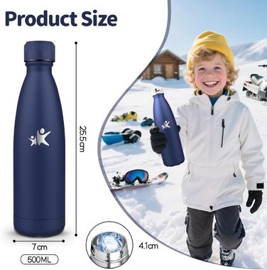 Фляга спортивна з нержавіючої сталі 750 мл - термофляга, без BPA, витримує CO2, для фітнесу, велоспорту, армійсько-зелена