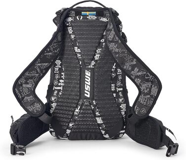 Рюкзак USWE Shred 25 л чорний для MTB, E-MTB, гірських велосипедів, преміум класу