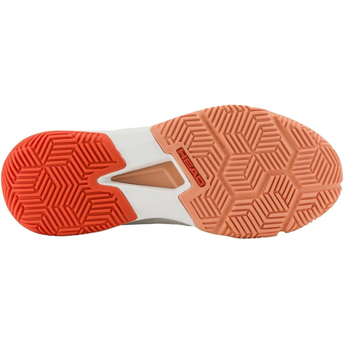 Жіноче падел-шоу HEAD Motion Team Padel 274644 Bkaq, чорний/білий/кораловий, 40.5 EU