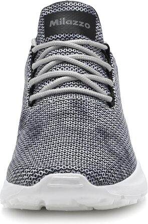 Чоловічі кросівки Milazzo для спорту та бігу – зручні, дихаючі, з антиковзкою підошвою. Ідеальні для повсякденного носіння та тренувань (1230grau, 45 EU)
