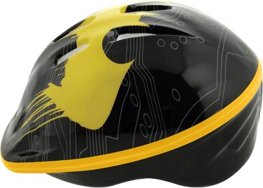 Дитячий захисний шолом BATMAN M003212, розмір 48-52 см, чорний