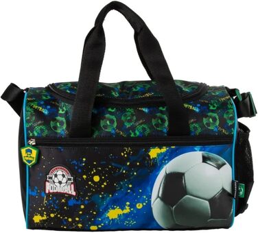Спортивна сумка Goldkids для дітей (дівчаток та хлопчиків) з мотивом футболу - 40x22x20 см