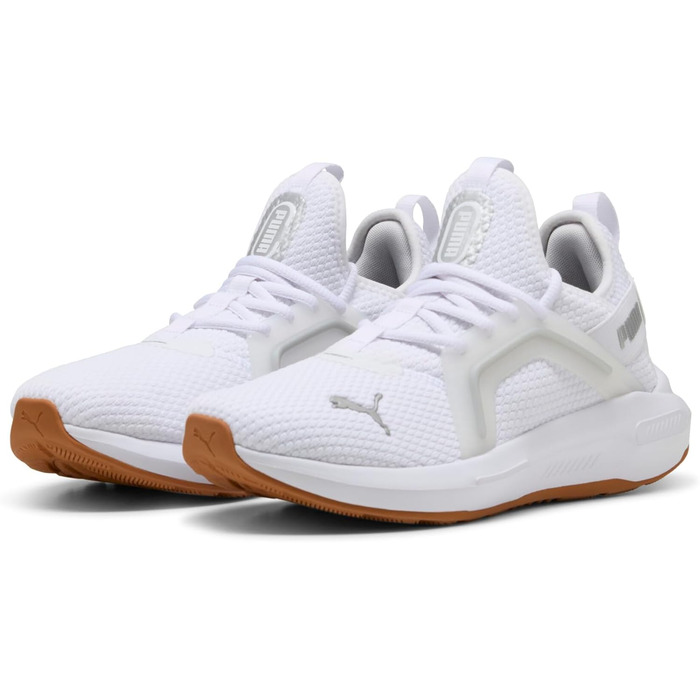 Кросівки для тренувань PUMA Softride Enzo Evo, чорно-сірі, 41 EU, білий, срібний, чорний