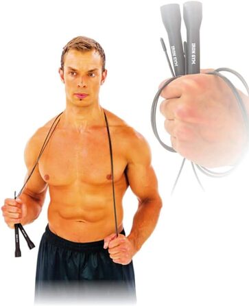 Скакалка для фітнесу Iron Gym - Регульована швидкість, професійна скакалка для тренувань