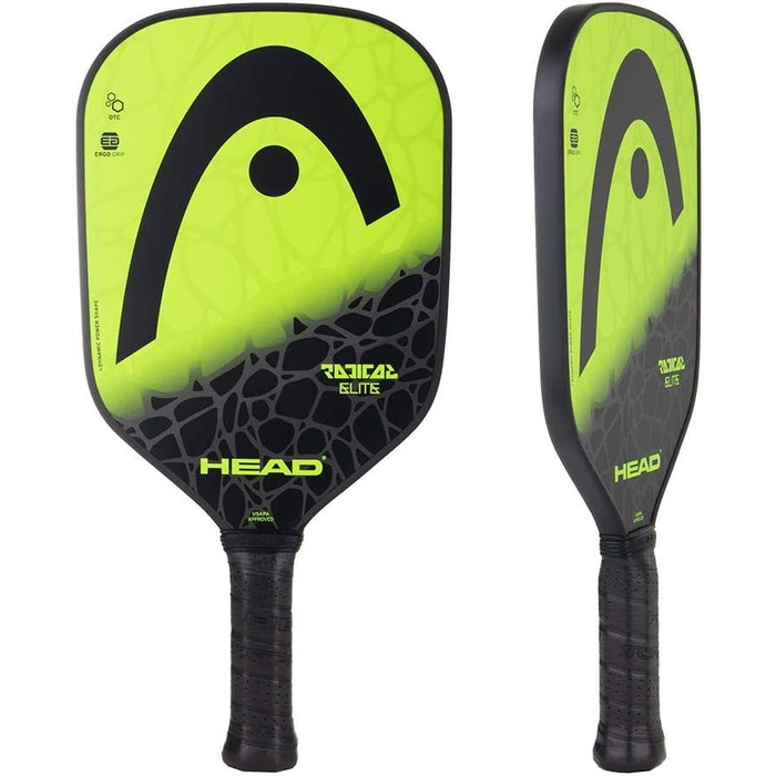 Pickleball ракетка HEAD Radical Elite чорний / жовтий, для піклболу