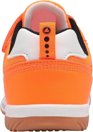 Дитячі спортивні залажні кросівки JAKO J-sh Winger для залу (31 EU, неоновий оранжевий, чорний)