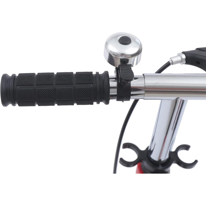 Міський складний трюковий самокат T-Style з кошиком та дисковим гальмом, 210 мм колеса, для дорослих