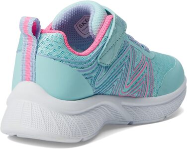 Кросівки Skechers Microspec Bold Delight для дівчаток (31 EU, Аква Роза)