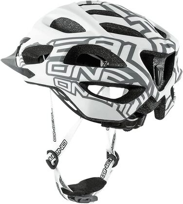 Велосипедний шолом O'NEAL Enduro All-Mountain для дорослих, ефективна вентиляція, регулювання розміру, білий, L/XL/XXL (58-63 см)