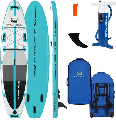 Надувна SUP-дошка Brunelli 10.0 Premium з веслом, сидінням та візком, 305 см