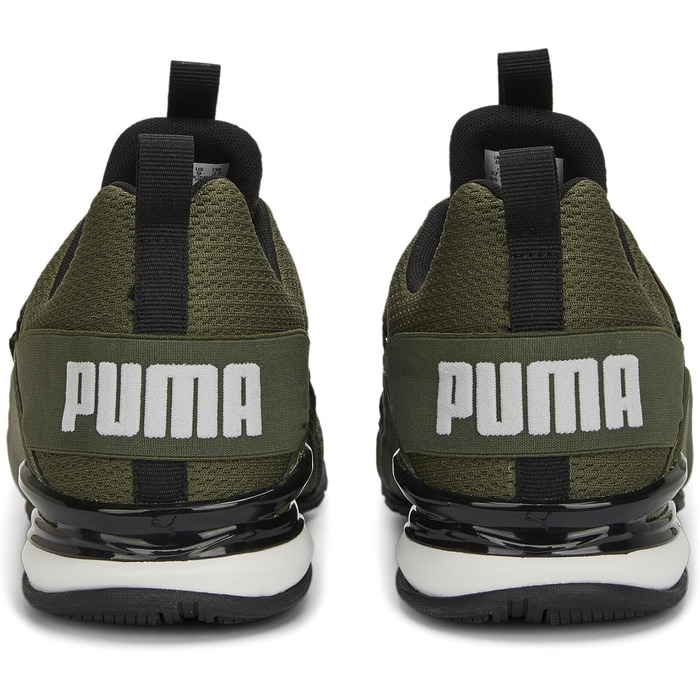Кросівки Puma Axelion Refresh для чоловіків, 41 розмір, зелений, чорний, сірий