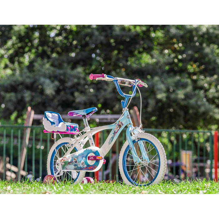 Дитячий велосипед Huffy Disney Frozen, блакитний, для дівчаток, малий розмір