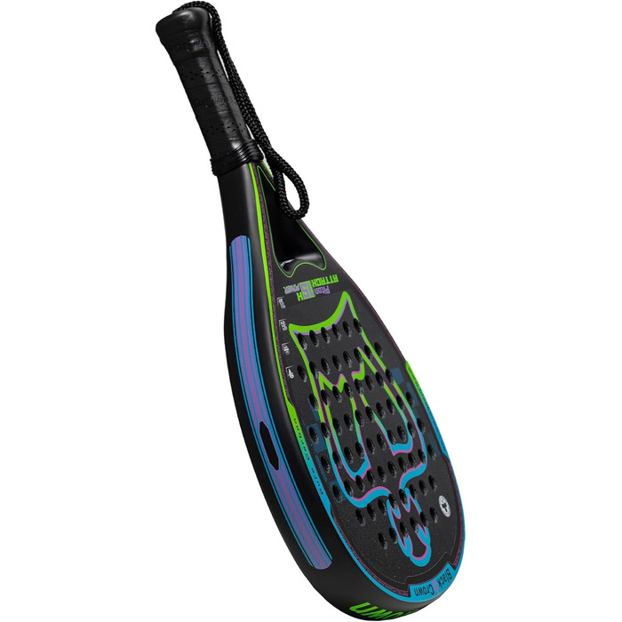 Плече для паддл Black Crown Piton Attack 15K Power: потужність та контроль, 38 мм, EVA-гума, 15K Power-Kern