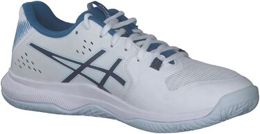 Жіноче спортивне взуття ASICS Gel-Tactic для гандболу, блакитно-біле, 400 (37 EU, White Indigo Blue)