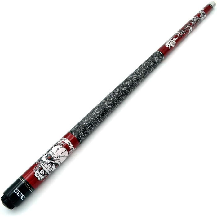 CUESOUL Біліардний кий 19/20/21oz з дерева клен, комплект Rock The World, червоний, 20oz