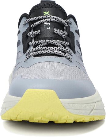 Кріцелі: Кросівки для бігу та трекінгу, сірі, 47 EU. Зручні спортивні кросівки для чоловіків, широка передня частина, підходять для бігу по вулицях та трейлу
