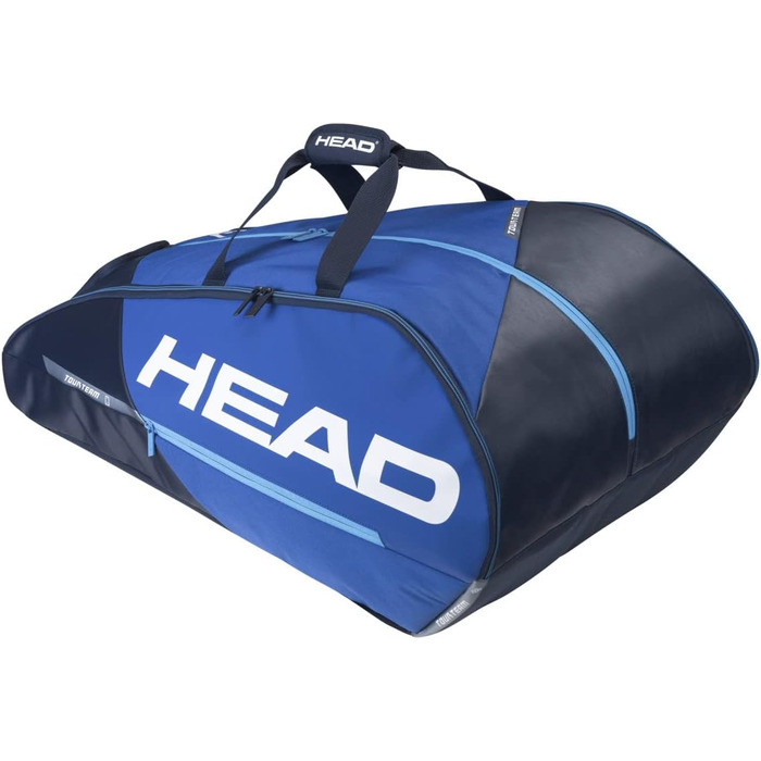 Сумка для тенісу HEAD Tour Team чорна (12R, Синій/Темно-синій) - оригінальна якість