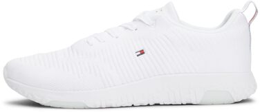 Чоловічі кросівки Tommy Hilfiger Corporate Knit Rib Runner білі, розмір 43 EU