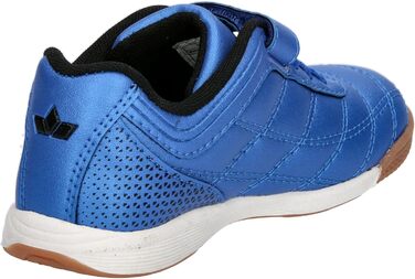 Дитячі спортивні залу та турнірні кросівки Lico Rockfield для унісекс (32 EU, блакитно-чорні)