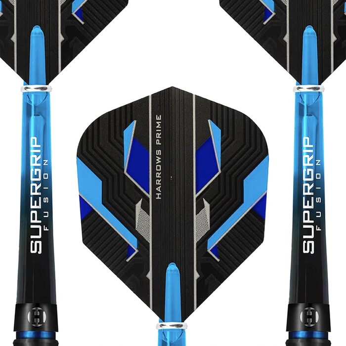 Універсальні дротики для дорослих Spina Black Steeltip, сталь