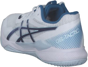 Жіноче спортивне взуття ASICS Gel-Tactic для гандболу, блакитно-біле, 400 (37 EU, White Indigo Blue)