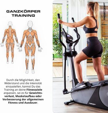 Орбітрек-ергометр Crosstrainer EL 8000 для фітнесу