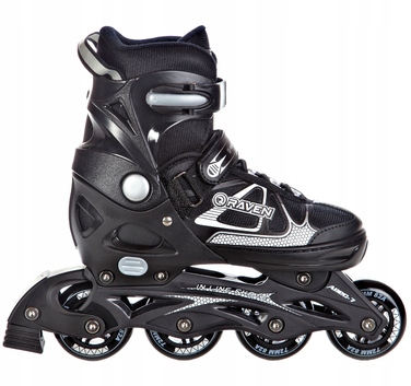 Регульовані ролики RAVEN Spirit, Black/White, розмір 37-40