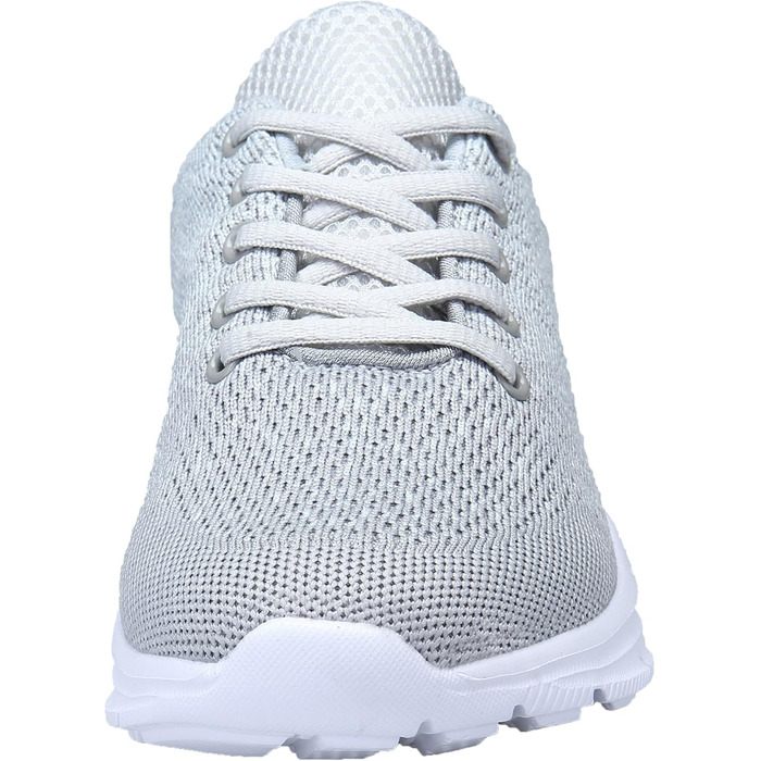 Кросівки для бігу та фітнесу: дихаючі, легкі, сірі, 44 EU (для чоловіків та жінок)