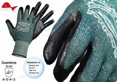 Рукавички SALVIMAR Dynema, зелені (M, зелений колір)