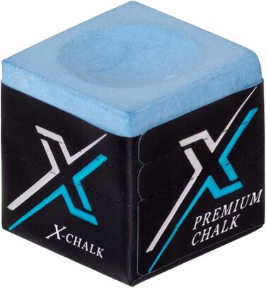 Більярдна крейда Exceed X-Chalk, синя, 1 шт.
