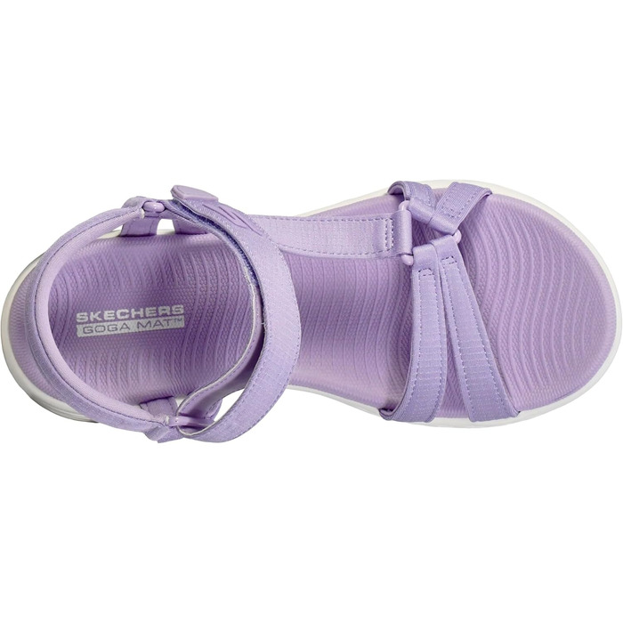 Скечерс On-the-go 600 Brilliancy - жіночі спортивні сандалі (41 EU, лавандові)