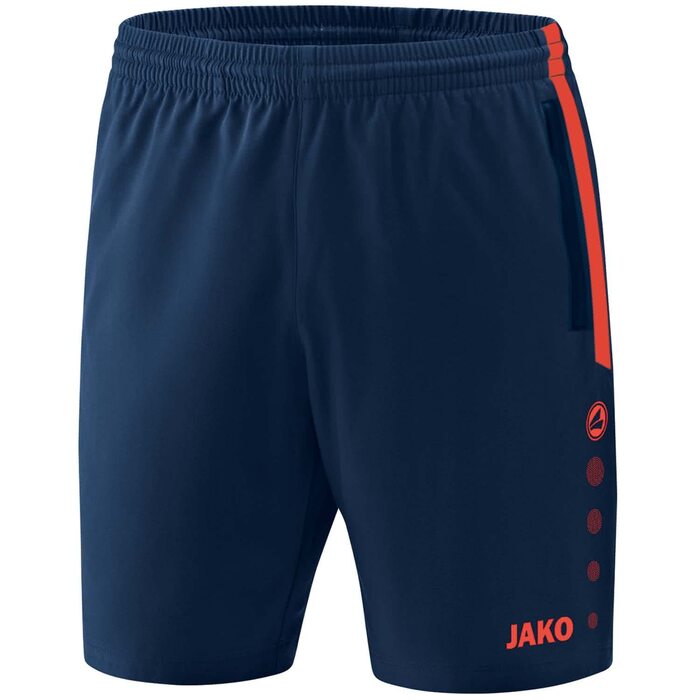 Чоловічі спортивні шорти JAKO Brasi C6292, темно-сині з червоним (3XL)
