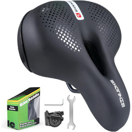 Велосипедний сидіння з Memory Foam, ергономічне для чоловіків та жінок, XL