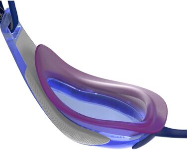 Окуляри для плавання Speedo Fastskin Hyper Elite унісекс, сині Flame/Diva/білі, універсальний розмір