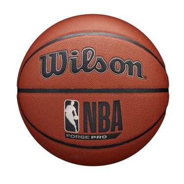 М'яч для баскетболу Wilson NBA Forge Pro Indoor/Outdoor, розмір 6 та 7 (Braun) - офіційний м'яч NBA