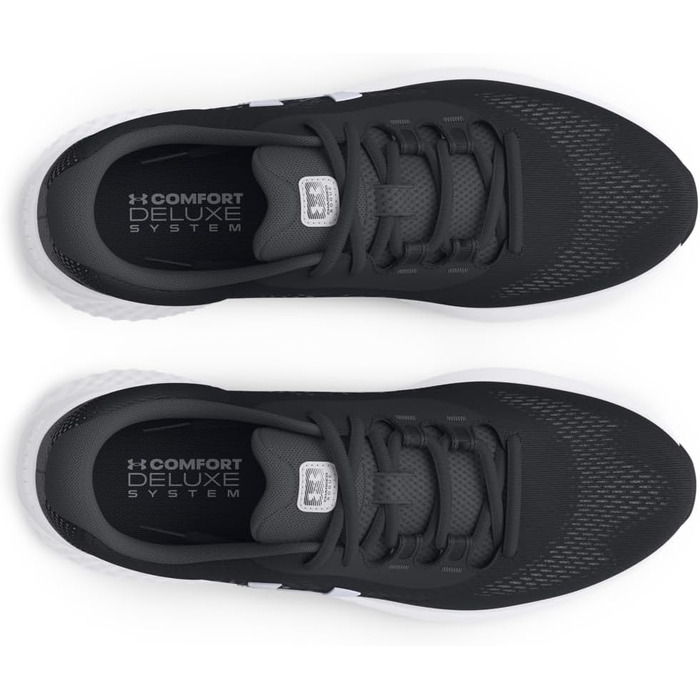 Жіночі кросівки для бігу Under Armour Charged Rogue 4, чорний, антрацитовий, білий, 36.5 EU