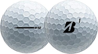 Гольф-м'ячі Bridgestone e12 Contact 2023, білі, 12 шт.