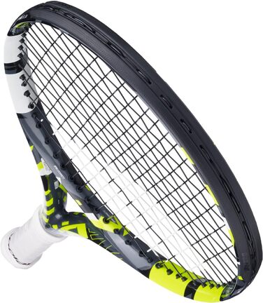 Дитяча тенісна ракетка Babolat Pure Aero Junior 25 S CV 370, сіро-жовта, розмір 0